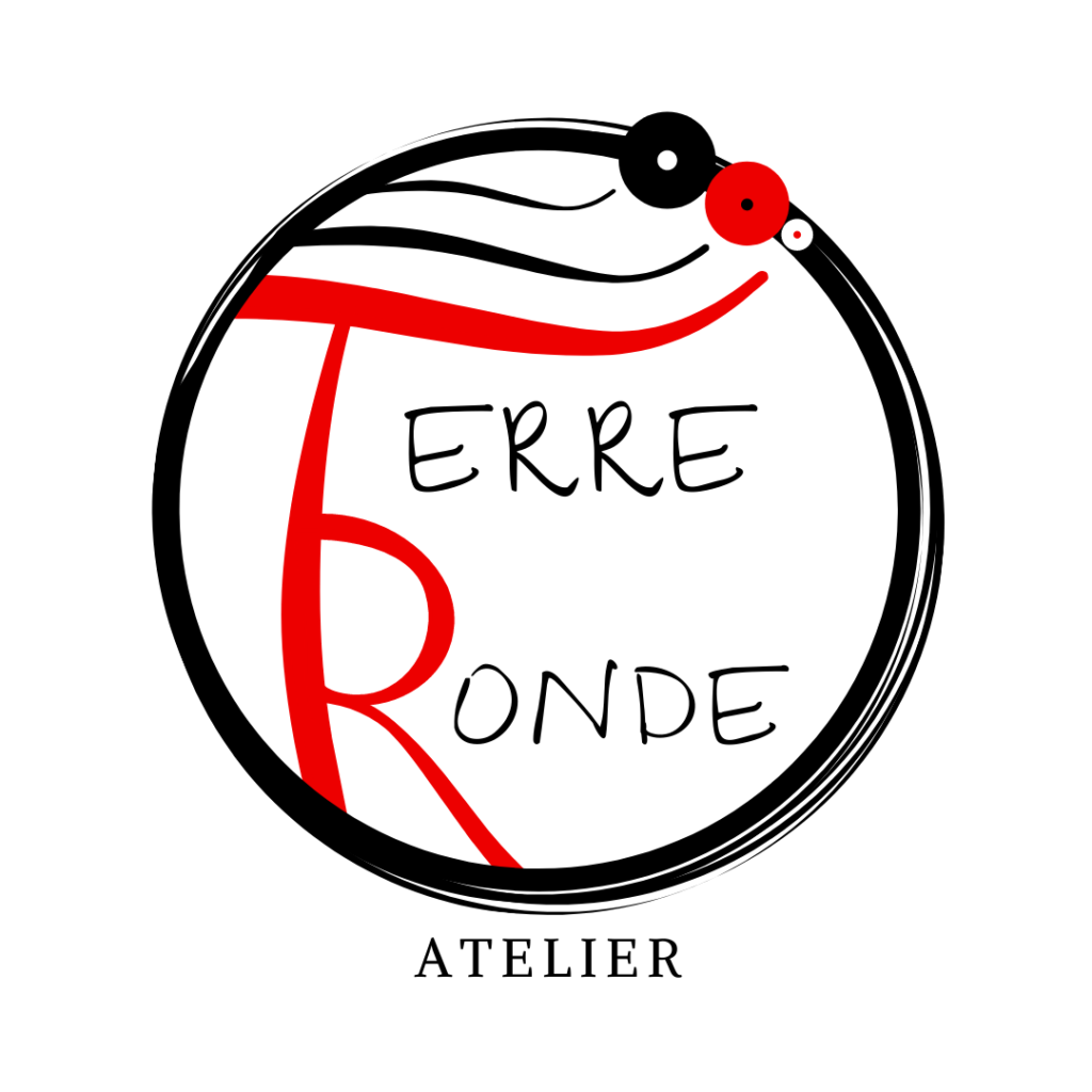 Atelier la terre ronde réalisation Logo agence de communication SO Conseils Saint chély d'apcher